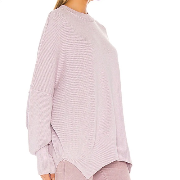 Lavender Free People Sweater - Picture 4 of 7